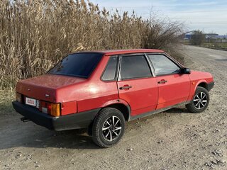 1997 Lada (ВАЗ) 21099, красный, 170000 рублей, вид 2