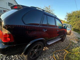 2006 BMW X5 3.0d I (E53) Рестайлинг, чёрный, 1100000 рублей, вид 3