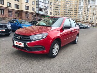 2020 Lada (ВАЗ) Granta I Рестайлинг, красный, 695000 рублей, вид 2