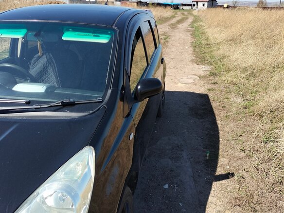 2008 Nissan Note I Рестайлинг, чёрный, 630000 рублей - вид 10