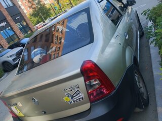 2010 Renault Logan I Рестайлинг, бежевый, 235000 рублей, вид 3
