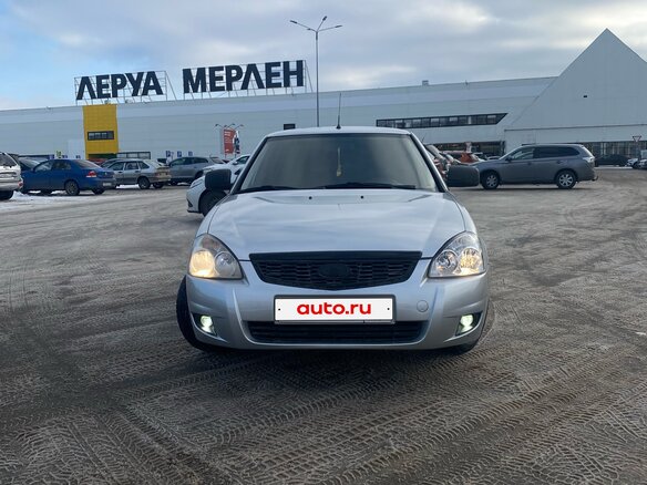 2013 Lada (ВАЗ) Priora I, серебристый, 440000 рублей