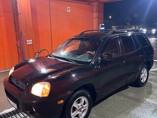 2002 Hyundai Santa Fe I, чёрный, 950000 рублей, вид 5