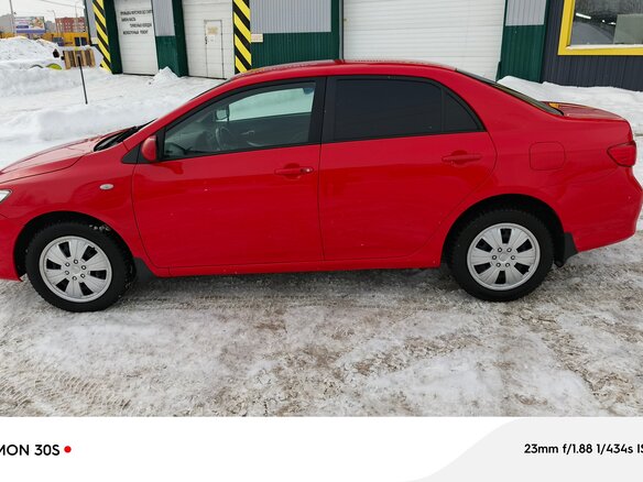 2007 Toyota Corolla AMT X (E140, E150), красный, 950000 рублей - вид 8