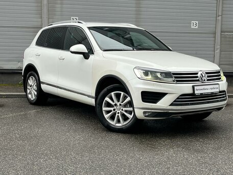 2016 Volkswagen Touareg II Рестайлинг, белый, 2249000 рублей, вид 3