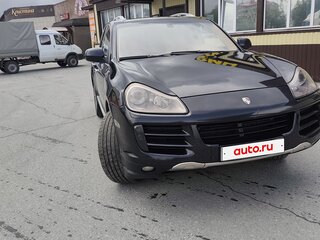 2009 Porsche Cayenne Diesel I Рестайлинг (957), чёрный, 1450000 рублей, вид 2