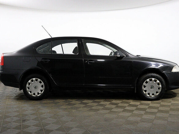 2008 Skoda Octavia II (A5), чёрный - вид 3