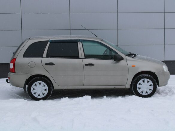 2012 Lada (ВАЗ) Kalina I, бежевый - вид 2