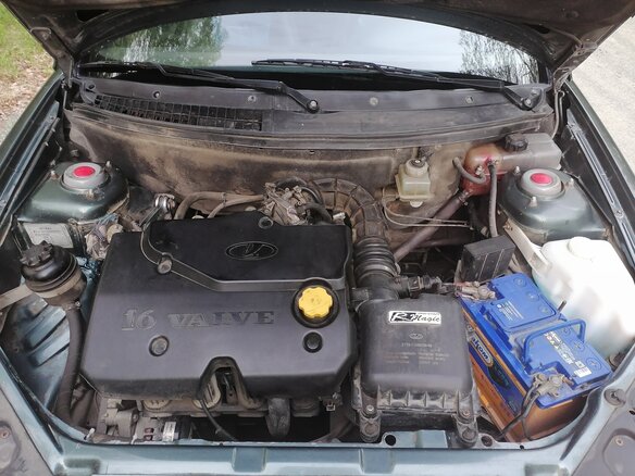 2009 Lada (ВАЗ) Priora I, зелёный, 280000 рублей - вид 3