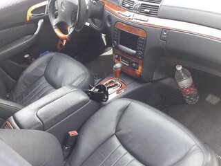 2003 Mercedes-Benz S-Класс AMG 55 AMG Long I (W220) Рестайлинг, белый, 3500000 рублей, вид 5