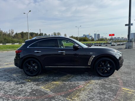 2010 Infiniti FX37 II (S51), коричневый, 2190000 рублей, вид 3