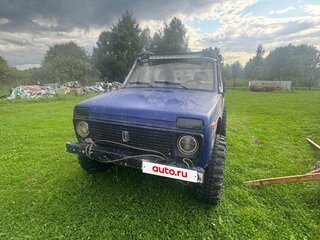 1998 Lada (ВАЗ) 2121 (4x4) I Рестайлинг, синий, 160000 рублей, вид 1