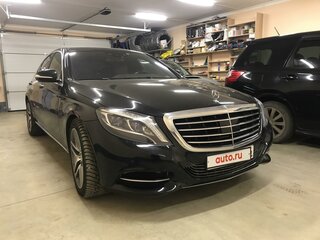 2013 Mercedes-Benz S-Класс 350 CDI BlueTEC VI (W222, C217), чёрный, 3800000 рублей, вид 2