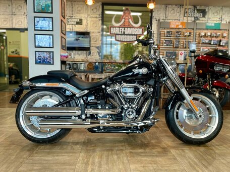 2023 Harley-Davidson Fat Boy, чёрный, 3750000 рублей, вид 4