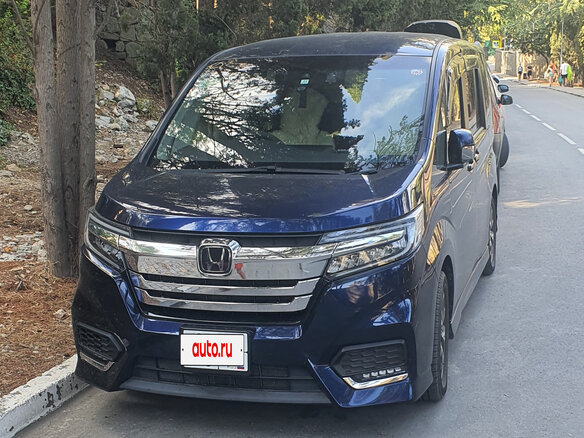 2019 Honda Stepwgn Spada V Рестайлинг, синий, 2390000 рублей - вид 6