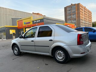 2012 Renault Logan I Рестайлинг, серый, 350000 рублей, вид 2