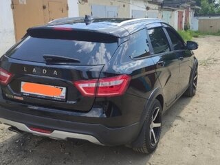 2020 Lada (ВАЗ) Vesta SW Cross I, чёрный, 1400000 рублей, вид 5
