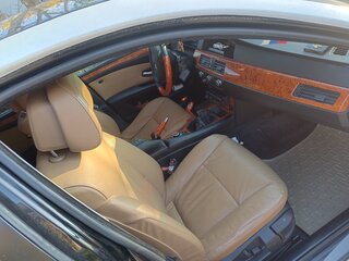 2009 BMW 5 серии 520d V (E60/E61) Рестайлинг, белый, 850000 рублей, вид 3