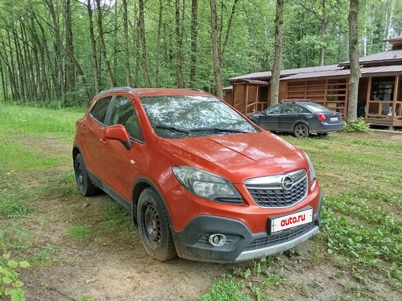 2014 Opel Mokka I, оранжевый, 1100000 рублей - вид 5