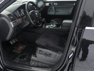 2006 Volkswagen Touareg I, чёрный, 1100000 рублей, вид 5