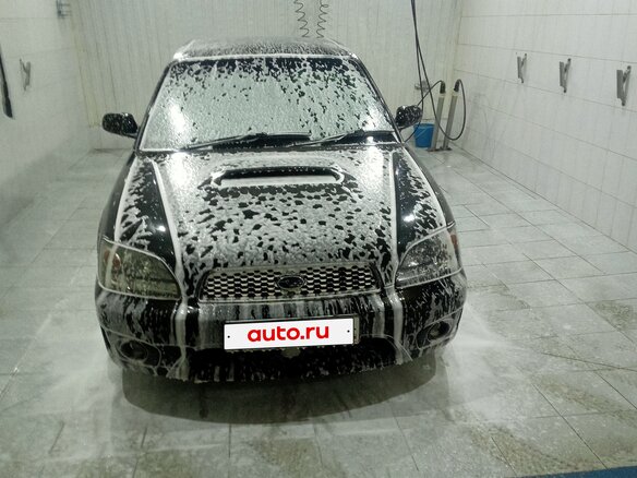 2001 Subaru Legacy GT III, чёрный, 600000 рублей - вид 1