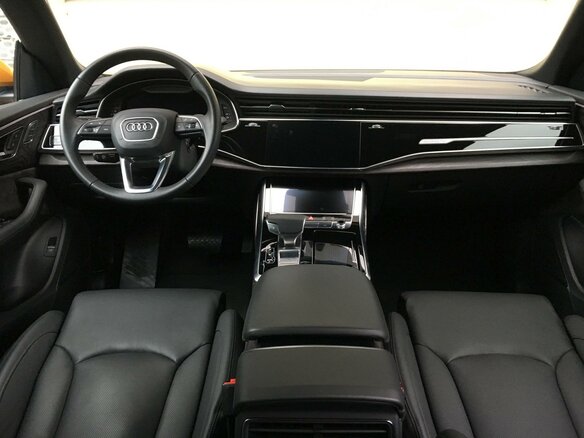 2018 Audi Q8 55 TFSI I (4M), оранжевый - вид 14