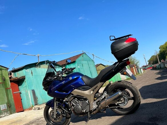 2003 Yamaha TDM900, синий, 527000 рублей