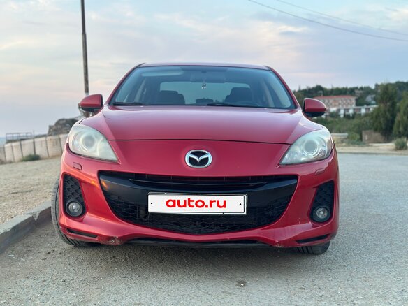 2012 Mazda 3 II (BL) Рестайлинг, красный, 799000 рублей - вид 1