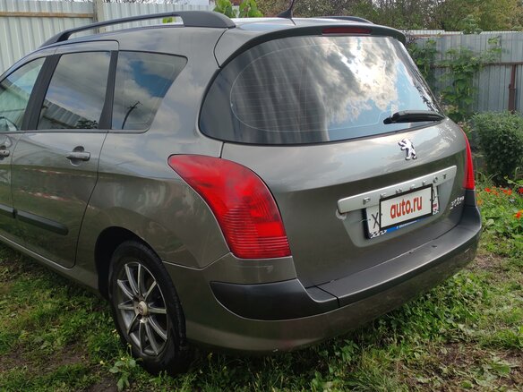 2008 Peugeot 308 I, серый - вид 3