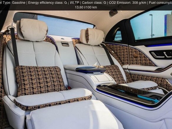 2025 Mercedes-Benz Maybach S-Класс 680 II (Z223), розовый, 51100000 рублей - вид 12