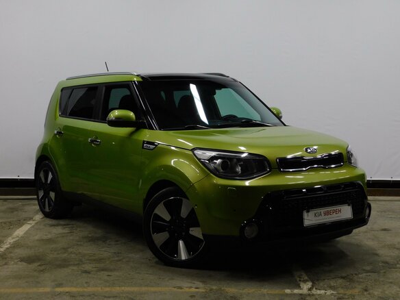 2014 Kia Soul II, зелёный - вид 2
