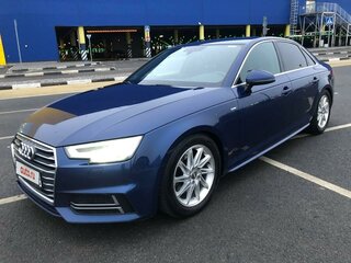 2017 Audi A4 V (B9), синий, 2499000 рублей, вид 3