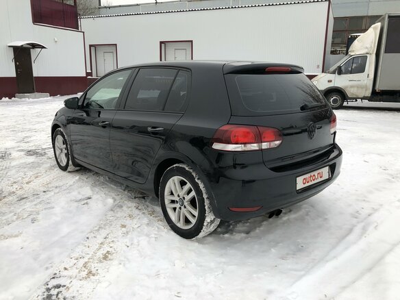 2012 Volkswagen Golf VI, чёрный - вид 8