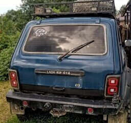 2011 Lada (ВАЗ) 2121 (4x4) I Рестайлинг, синий, 480000 рублей, вид 4