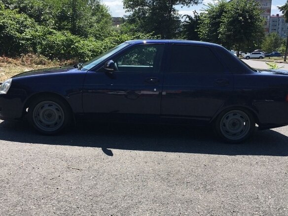 2012 Lada (ВАЗ) Priora I, синий, 550000 рублей - вид 14
