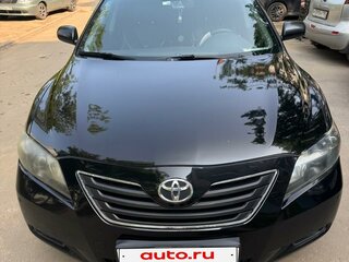 2008 Toyota Camry VI (XV40), чёрный, 700000 рублей, вид 1