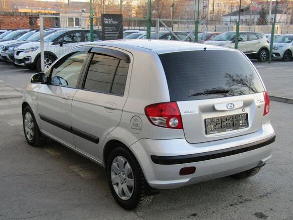 2005 Hyundai Getz I, серебристый - вид 9