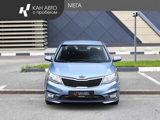 2015 Kia Rio III Рестайлинг, голубой, 990000 рублей, вид 3