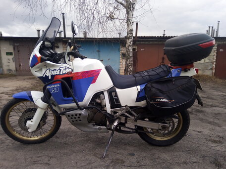 1993 Honda XRV 750 Africa Twin, белый, 285000 рублей, вид 1