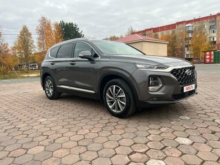 2020 Hyundai Santa Fe IV, серый, 3250000 рублей, вид 2