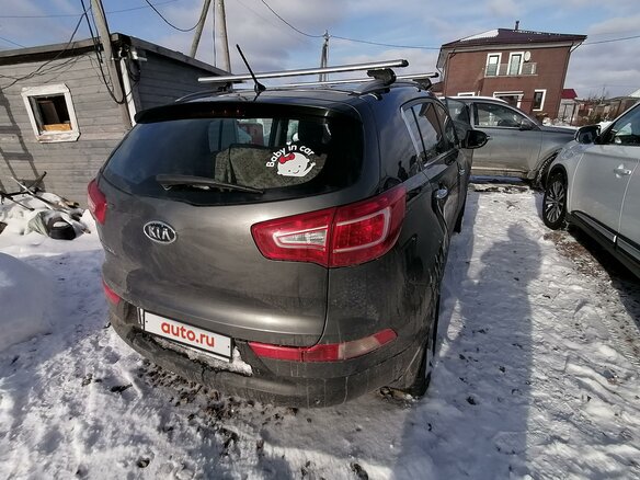 2010 Kia Sportage III, серый - вид 3