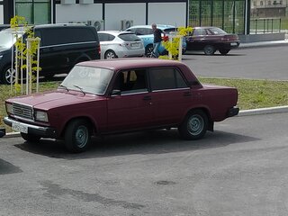 2003 Lada (ВАЗ) 2107, красный, 179000 рублей, вид 4