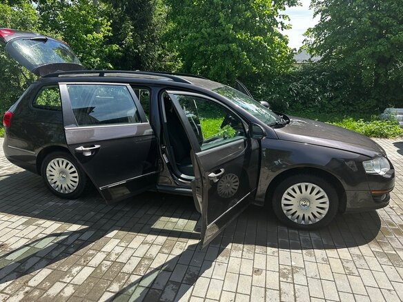 2008 Volkswagen Passat B6, коричневый, 650000 рублей - вид 3