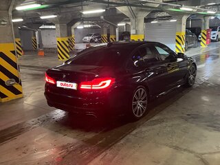 2019 BMW 5 серии 530d xDrive VII (G30/G31/G38), чёрный, 5600000 рублей, вид 5