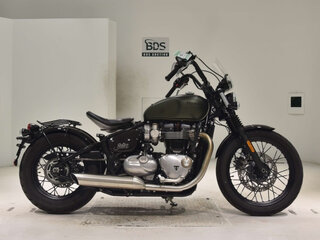 2020 Triumph Bonneville Bobber, зелёный, 1300000 рублей, вид 2