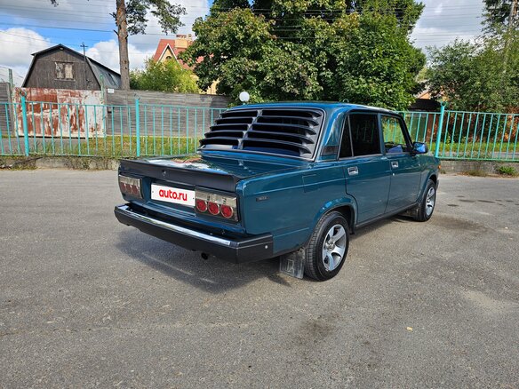 2004 Lada (ВАЗ) 2107, зелёный, 220000 рублей - вид 3