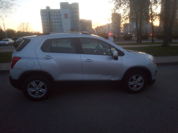 2014 Chevrolet Trax I, серый, 950000 рублей - вид 8