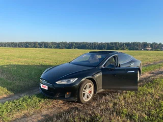 2013 Tesla Model S 60 I, чёрный, 1750000 рублей, вид 1