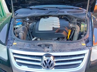 2007 Volkswagen Touareg I Рестайлинг, чёрный, 1200000 рублей, вид 4