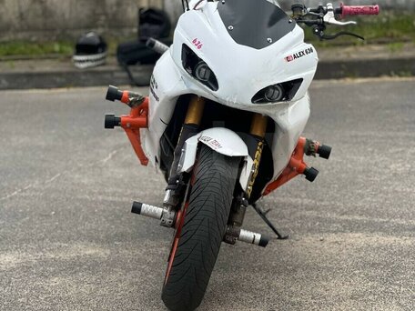 2003 Kawasaki ZX-6 Ninja, оранжевый, 291206 рублей, вид 3